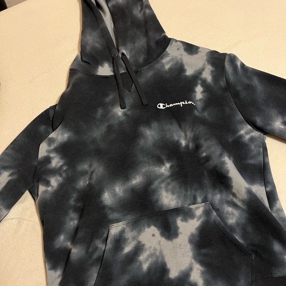 Champion hoodie tie dye